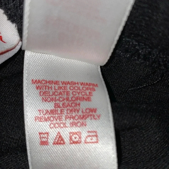 MEG ALLEN by Liz Claiborne black maxi slit skirt elastic waistband size M 8-10 - Picture 7 of 10